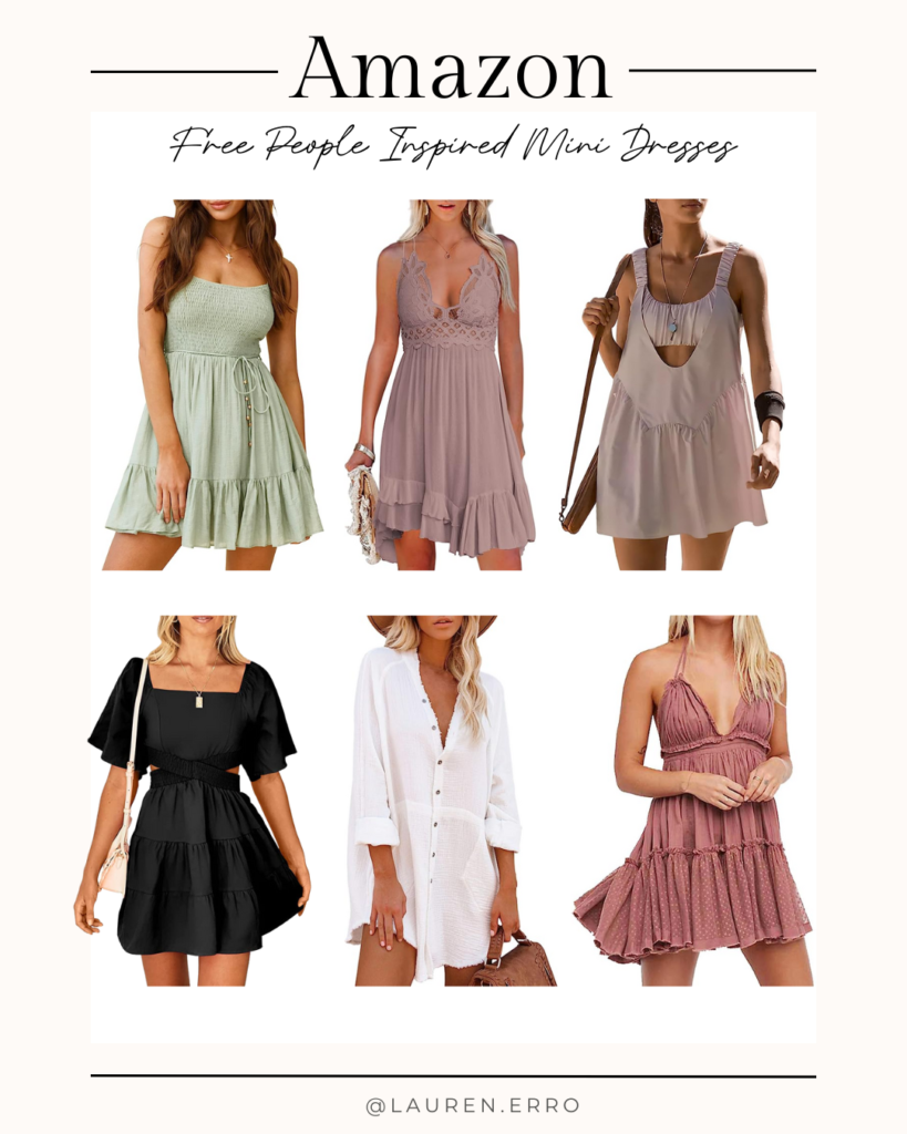 Free People Mini Dresses