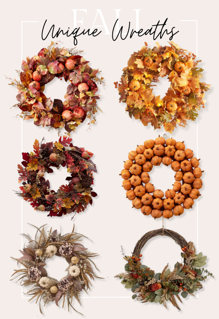 unique Fall Wreaths 