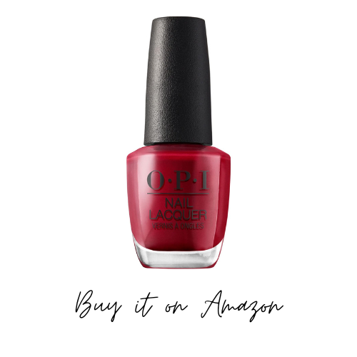 red opi nail polish holiday nail ideas