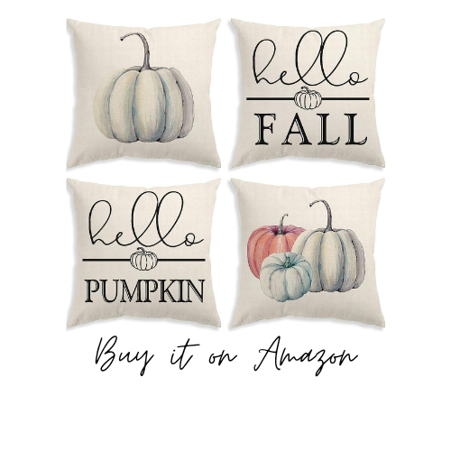 fall throw pillows