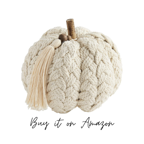 woven pumpkin