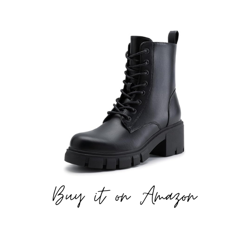 Black Combat boots