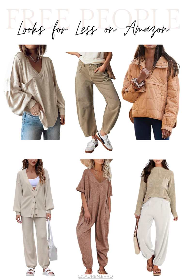 Amazing Cold Weather Free People Dupes on Amazon