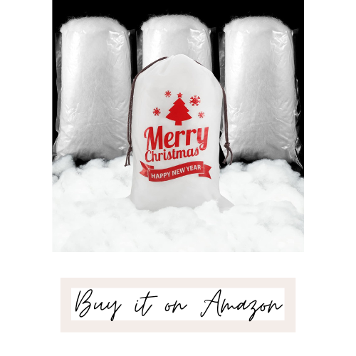 fake snow | Christmas Decor