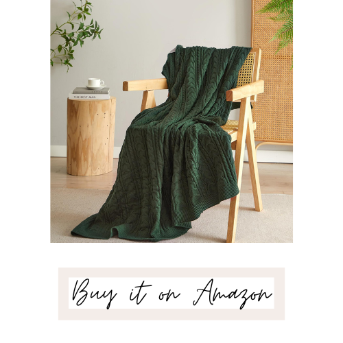 Green Throw Blanket