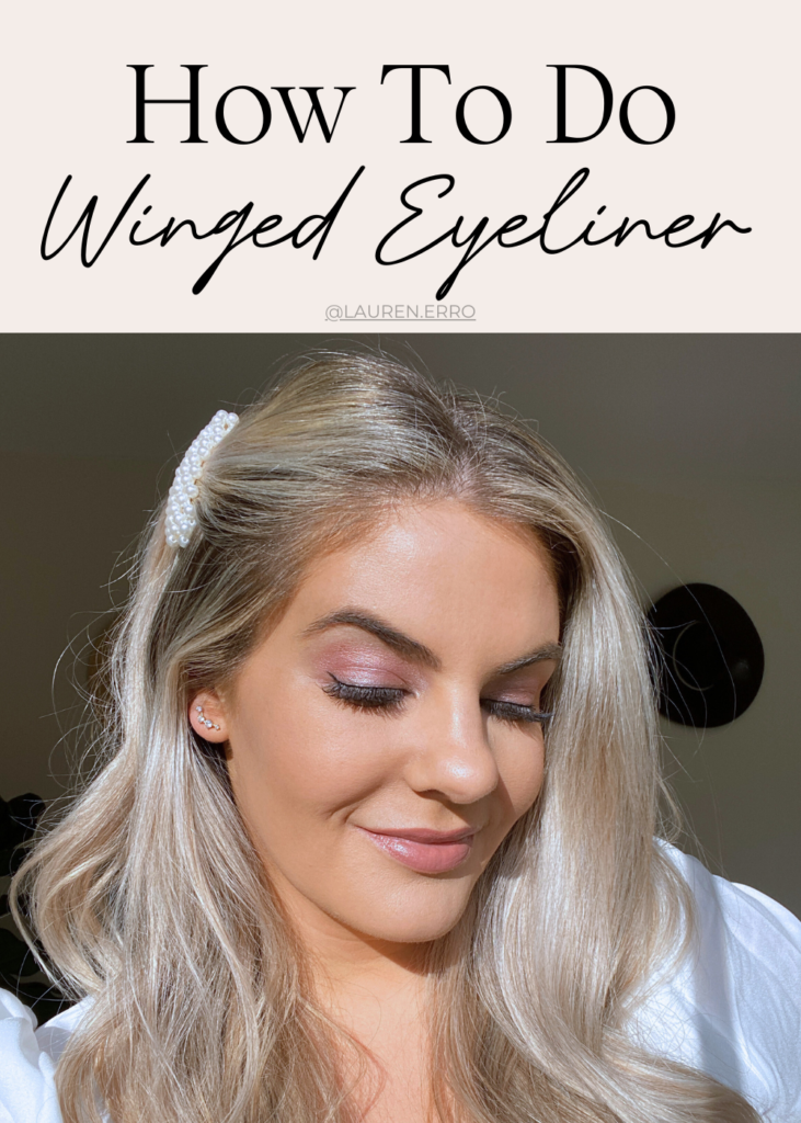 How to do winged eyeliner