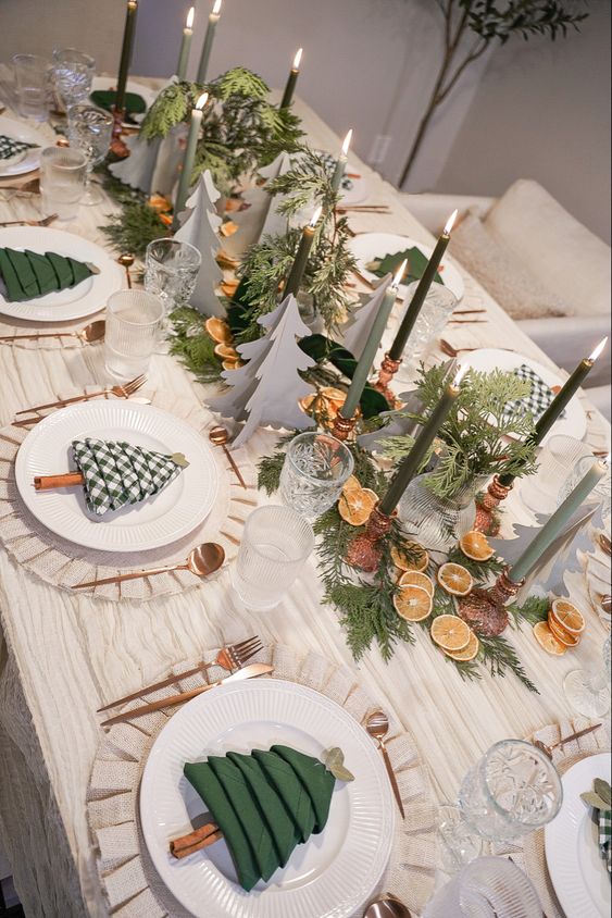 Christmas tablescape 