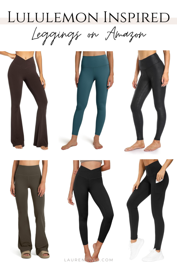 Lululemon Activewear Dupes - leggings