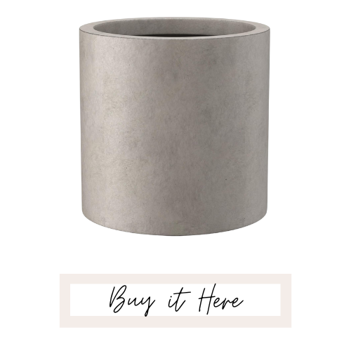 concrete pot