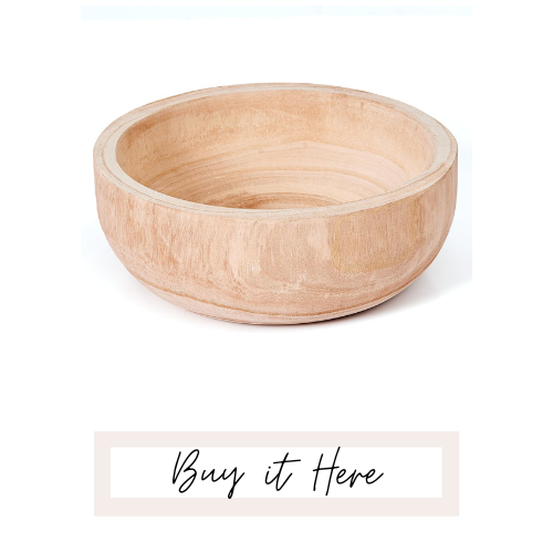 wood bowl