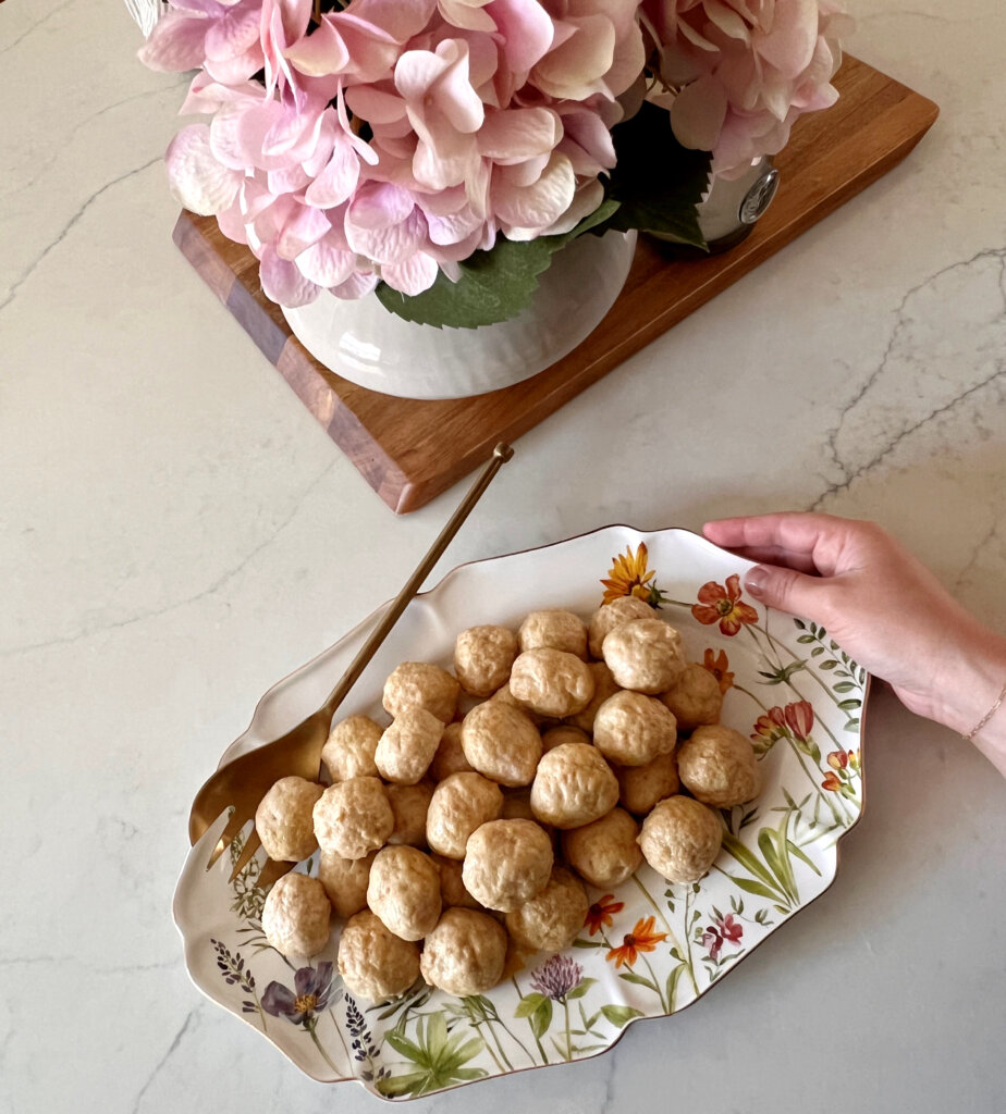 Easy Baked Chicken Meatballs (Gluten Free & Dairy Free)