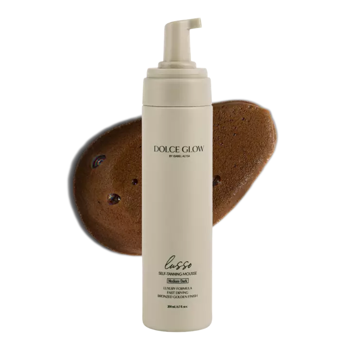 Lusso Self-Tanning Mousse in Medium to Dark