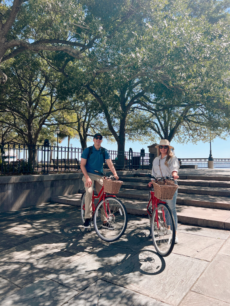 Biking around charleston, south carolina