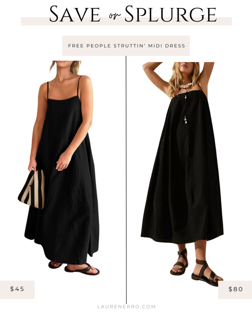 Free People midi dress