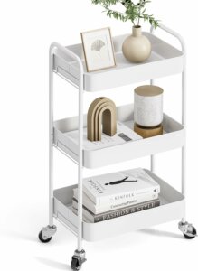 metal storage cart