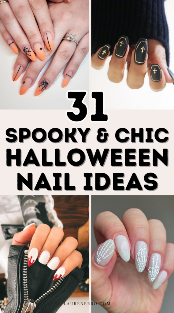 Spooky and Chic Halloween Nail Ideas